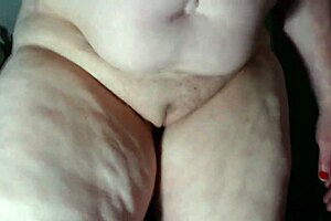 Upskirt pantyhose seduction leads to this curvy MILF's juicy real orgasm with big tits and ass on display