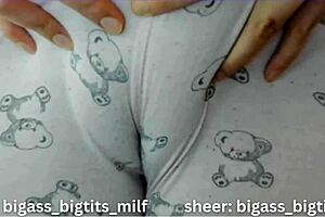 cameltoe in pajama showing puffy pussy lips