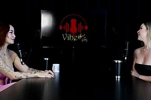 I love Milena Moreau's naughty interview in Porn Cast Brazil part 3