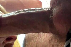 hey, can you handle this milf's outdoor blowjob on your big cock at the building site?