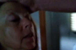 Amateur MILF Candi Annie sucks cock and swallows cum in RV 🍆💦