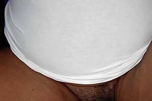 BBW Mom Indulges In Solo Play While Hubby Is Away
