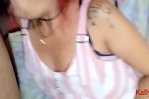 Kally Takes Anal Slowly As Beginner With Deepthroat And Cumshot In Cuckold Prostitute Scene