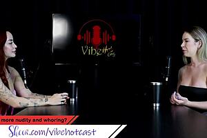 Check out the naughty interview full of filth with Milena Moreau in Porn Cast Brazil part 1 on Sheer Red 😏