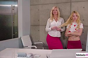 Stepdaughter Fucked By Lesbian Stepmom And Her Girlfriend