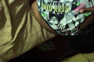 The story continues with ebony milf taking anal in hotel part 2