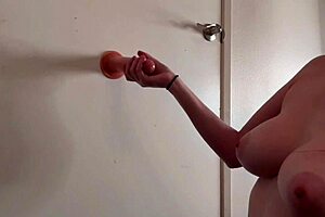 i'm so drawn to italian big tits milf artemisia love in her horny af favorite dildo handjob session with long hair fetish