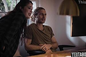 Psycho big ass blonde milf stalks married man craving desperate doggystyle fucking with hardcore pov intensity on wedding night