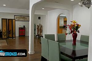 Why Does Stepmom Use Stepson's Big Dick To Lure And Fuck Hot Babes In Taboo Threesome During Election?