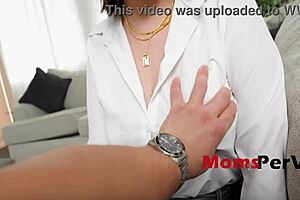 Caught Wanking To Stepmoms Nudes And Convinced Her For Anal Sex