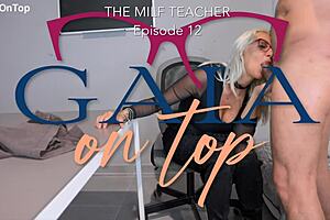 Milf teacher pegs fisting ass drinks enema pee