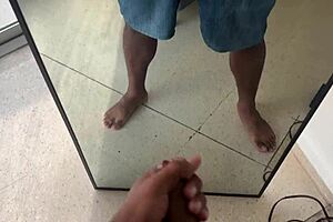 submissive stepmom leyne rodriguez becomes freeuse option for stepson tired of solo masturbation, leading to intense blowjob and pussy riding in homemade couple session