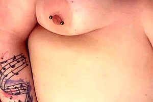 Beautiful chubby redhead milf masturbates wet pussy in homemade video