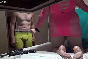 bbw huge tit wife being sexy in homemade amateur video