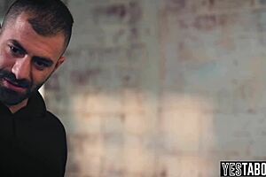 Petite criminal milf takes big dick parole officer in intense anal threesome at office. She bends over for hardcore doggystyle pounding.