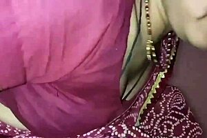 Babysitter, are you ready for this blowjob and hard pussy licking session with the newly married couple in their bedroom?