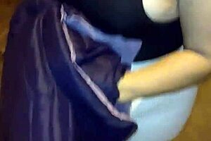 Curvy Mature With Big Tits And Ass Flashing Lingerie In Public Street