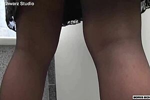 Pervy sugardaddy dominates young 18+ in stockings with face fuck, deep fisting, rough fucking, and facial cumshot