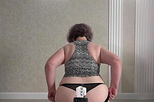 Curvy Mature Wife Tries On Panties And Shorts For Lover On Home Camera