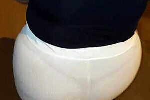 Curvy Mature With Big Tits And Ass Flashing Lingerie In Public Street