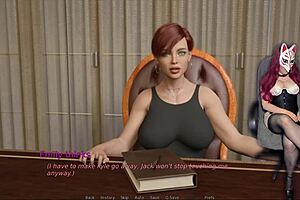 Just married ep 2 features pussy licking orgasm in office with redhead wife 😏