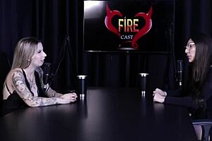 hot interview with melina khalifa full of naughty brazilian action in porn cast part 1 on sheer red