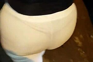 Hey, this Venezuelan mature flashes her big ass in leggings on the street 😈 she gets fucked hard outdoors with creampie and dirty talk!