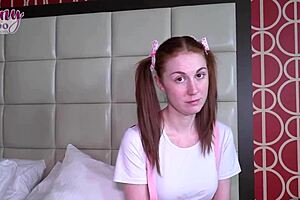 Redhead Ellie Murphy Gets Creampied By Mature Seth Brogan