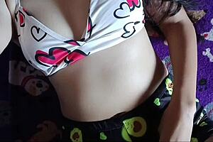 Oh wow, this submissive 18+ cutie in lingerie just craves more and more action 😈