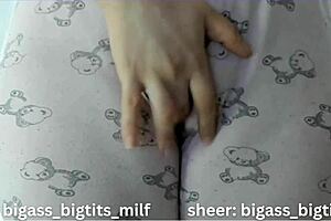 Isn't this latina milf's huge tits and curvy ass perfect for solo pussy play?