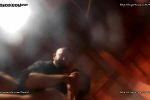 oh man, check out sabina agos doing that finger deepthroat vomit behind the scenes