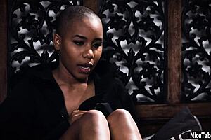 sexy black teen 18+s jenna foxx roomates fucks her in group sex and she liked it!