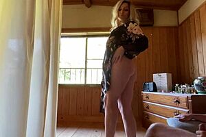 WOW PASSIONATE HOMEMADE LUST WITH PERFECT TITS BLONDE RIDING IN SENSUAL COWGIRL PLEASURE!