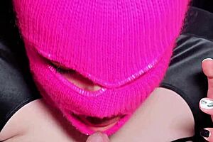 tattooed milf boss blows huge cock