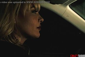 teen gets publicly humiliated in threesome by big tits milf and her hubby with double penetration outdoors 😱