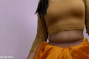 Big Boobs Indian Stepmom Dirty Talking And Fucking Her Stepson!