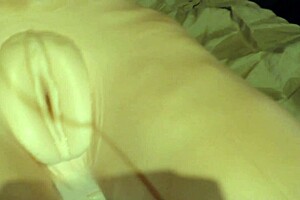 i fuck this home made silicone sex doll with double penetration using toys and my cock for close up cum