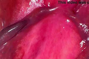 pink pussy of amateur wife gets licked and fucked close up after losing virginity