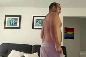 Hey, check out this fun dance show at home with cool music! 🎉🕺