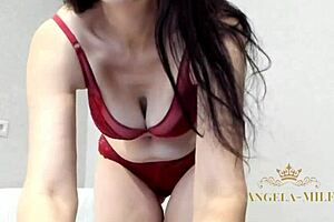 Milf With Gorgeous Breasts Big Areolas And Juicy Hairy Pussy Under Evening Dress