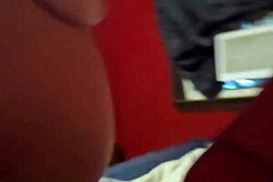 Pregnant MILF unleashes creamy wetness in intense solo session with squirting orgasm