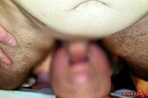 So this blonde bombshell gets deepthroat oral and then takes it raw in her chubby ass, with spanking, humiliation, and femdom vibes in a wild threesome featuring big tits milf and curvy latina