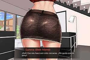 uh confined with goddesses - introducción español with big tits milf ass and teen goddess in athletic fitness big cock monster action