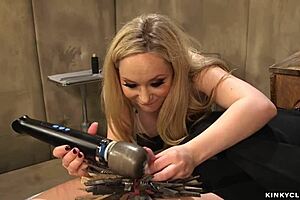 Busty Milf Performs Anal Fisting on Patient