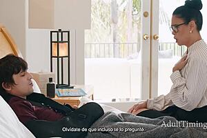 Teacher Gives Hurt Student A Release In Hard Cowgirl Riding With Dana Vespoli And Ricky Spanish