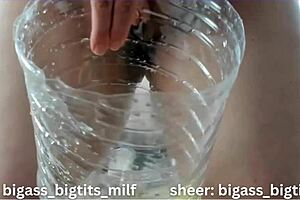 Pee-pee ng with colombian milf spreading wet pussy lips