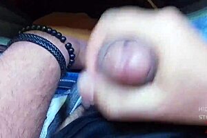 Teacher showed his hard cock in classroom leading to a quick cumshot during the break.