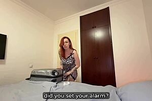 Step Mom Shares Hotel Bed With Step Son, But That Viagra Pill Leads To Forbidden Fuck 😏🍆