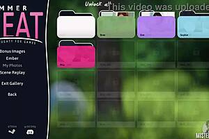 In summer heat, brunette milf with big tits and shaved pussy gets SLAMMED in close up.