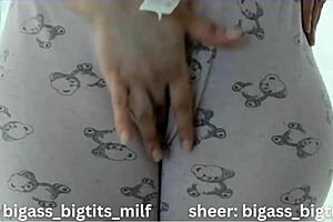 check out this latina milf with huge tits and a juicy wet pussy spreading her legs in cameltoe action. shes got that tight curvy body shaking!